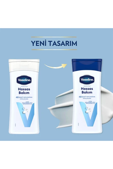 Vaseline Vücut Losyonu Çok Kuru Ve Hassas Ciltler Için 200 ml X 2 Adet - Resim 6