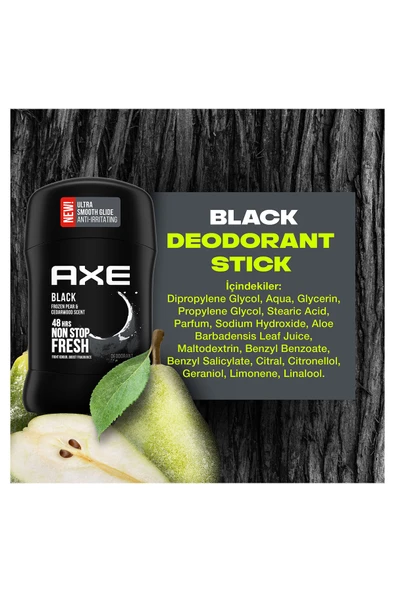 Axe Black Erkek Deodorant Stick 50 ml X2 - Resim 7