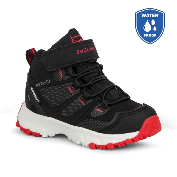 Buckhead Buck3005 Zyon  High Anatomik WATERPROOF Çocuk Bot Siyah-Kırmızı ürün görseli