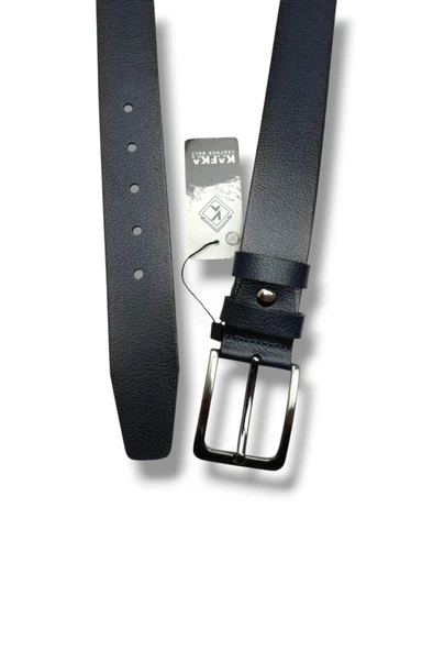 Kafka K120-26 Hakiki Baskı Deri Erkek Kemer 120 Cm - Resim 6