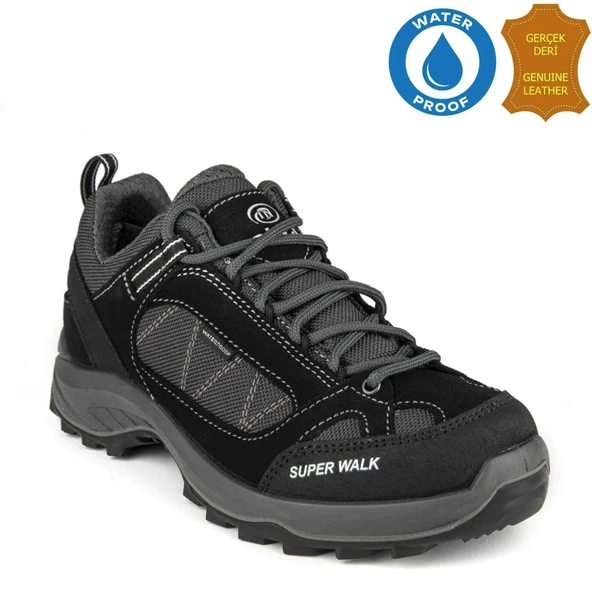 Muya Hobo WaterProof Anatomik Kadın Ayakkabı Siyah ürün görseli