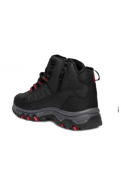 Magg Poınt 888-26 Deri Anatomik Bot Siyah Kırmızı 36-40 - Resim 3