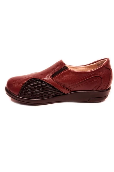Dr.Comfort 2012 Ortopedik&Therapeutic Kemik Çıkıntısı Kadın Deri Ayk. Bordo - Resim 3
