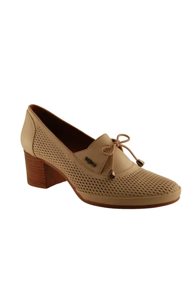 Venüs 1374Y Hakiki Deri Kadın Anatomik Ayakkabı BEJ Ç ürün görseli