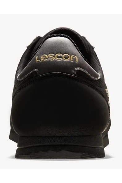 Lescon Nova, Siyah Erkek Sneaker Spor Ayakkabı - Resim 4