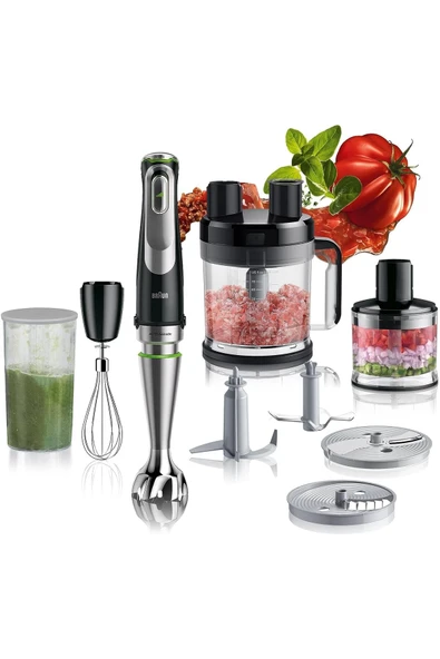 Braun MultiQuick 9 MQ9185 1200 W Blender Seti - Resim 5