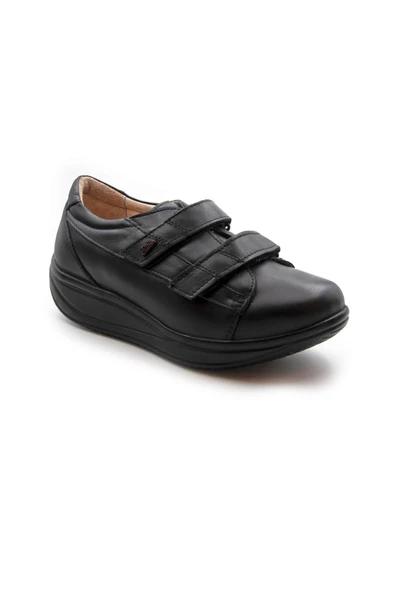 Dr.Comfort 5016 Ortopedik&Therapeutic Afo Rocker Bottom Kadın Deri Ayk. Siyah - Resim 2