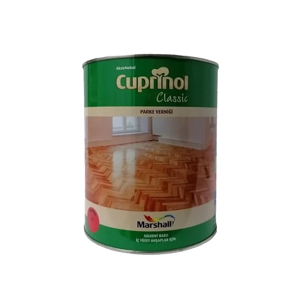 Marshall Cuprinol Yarı Mat Parke Verniği Şeffaf 2,5 Lt ürün görseli 1