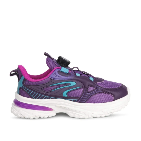 Buckhead 3053 Akıllı Bağcıklı Flex Foam Taban Unisex Çocuk Ayk. Lila ürün görseli