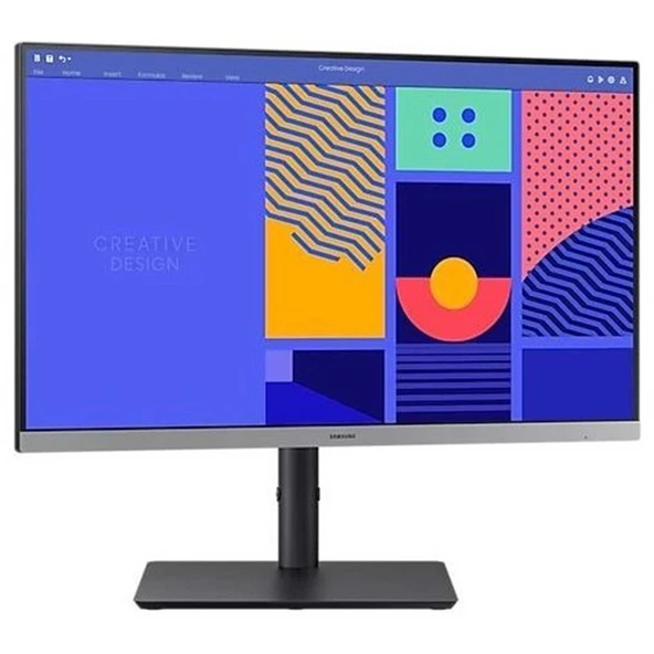 Samsung Essential LS24C432GAUXUF 24" FullHD 100Hz 4ms IPS Monitör - Resim 2