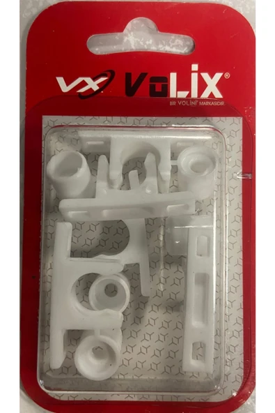 VOLİNİ PLASTİK ÇIT ÇIT BEYAZ 5 Lİ ürün görseli 1