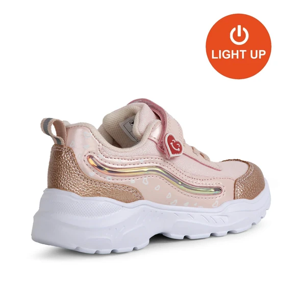 Buckhead 3031 Mindy Işıklı-Anatomik Kız Çocuk Ayk. Pembe - Resim 3