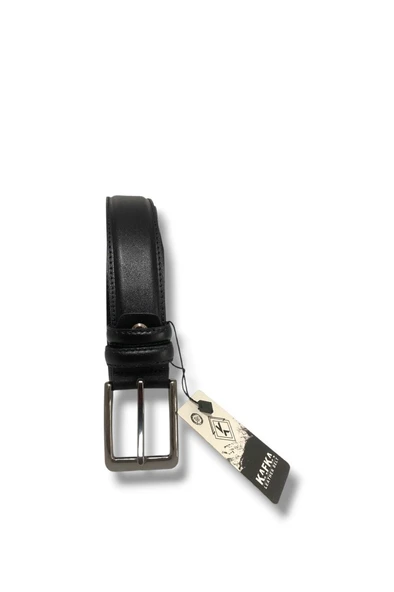 Kafka K100-26 Hakiki Deri Dikişli Erkek Kemer 130 Cm - Resim 3