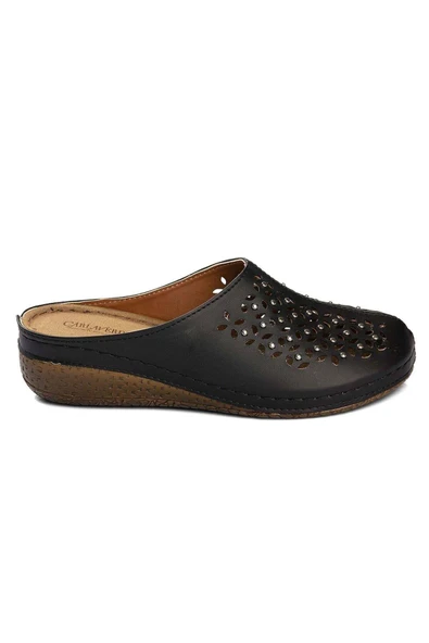 Carla Verde Cv 8670, Siyah Kadın Zımbalı Sabo Terlik ürün görseli 1