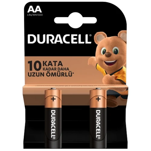 Duracell Pil 2 Li AA Kalem ürün görseli