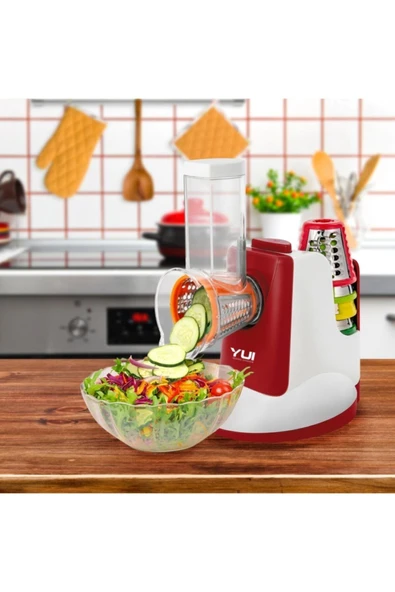 Yui QCV-326 5'i 1 Arada150 W Rende Doğrayıcı - Resim 2