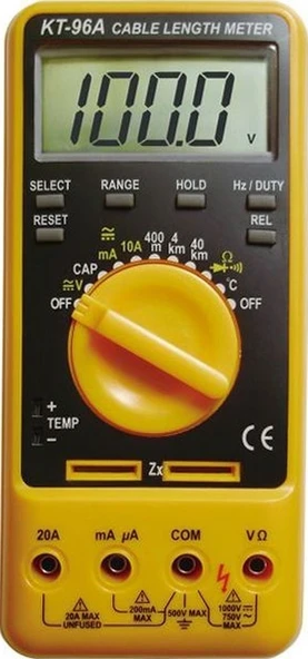 MASTECH KABLO UZAKLIK BULUCU MULTİMETRE KT-96A ürün görseli 1
