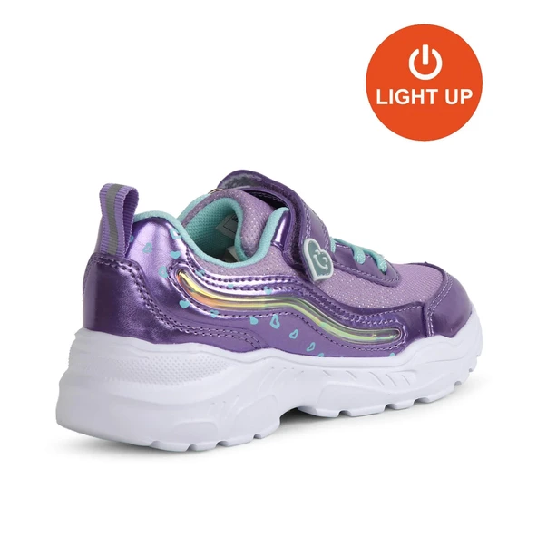 Buckhead 3031 Mindy Işıklı-Anatomik Kız Çocuk Ayk. Lila - Resim 3