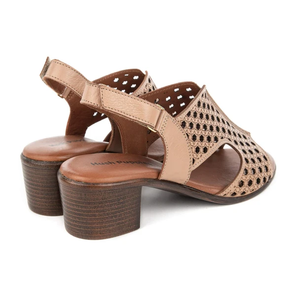 Hush Puppies Fito 624216 Hakiki Deri Kadın Sandalet Sand - Resim 4