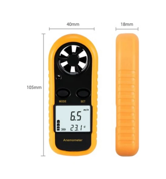 MASTECH RÜZGAR VE SICAKLIK ÖLÇME AM802 - Resim 5