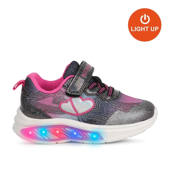 Buckhead 3042 Nina Işıklı-Anatomik Kız Çocuk Ayk. Siyah - Resim 3