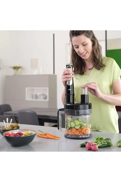 Braun MultiQuick 9 MQ9185 1200 W Blender Seti - Resim 3