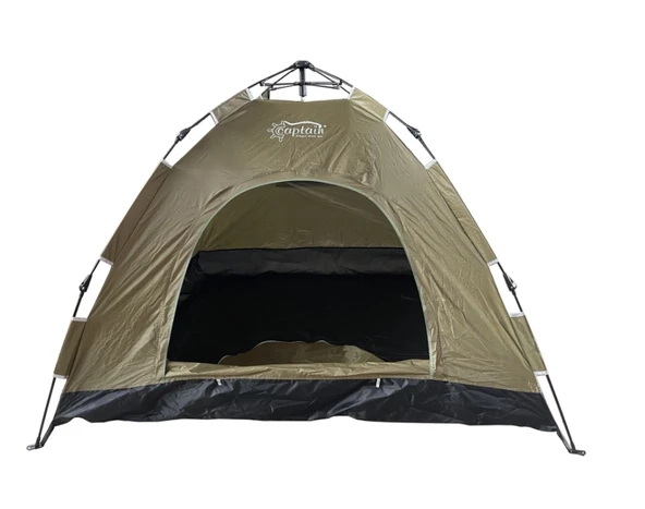 CAPTAİN KAMP ÇADIRI 7302 OTOMATİK KURULAN ŞEMSİYE TİPİ SİNEKLİKLİ 200X150X125CM 2 KİŞİLİK - Resim 2