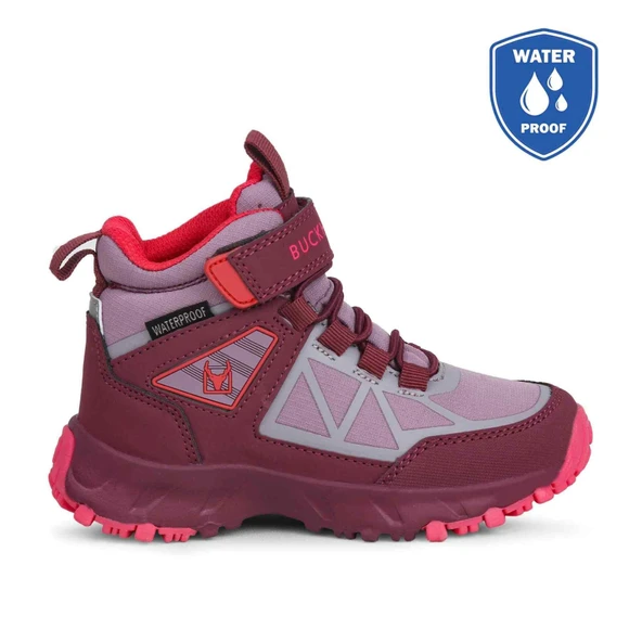 Buckhead Buck3040 Alaska WATERPROOF Çocuk Bot Dark Red - Resim 3