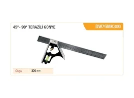 DW TERAZİLİ GÖNYE 45-90 300 MM dw7gGMK300 ürün görseli 1