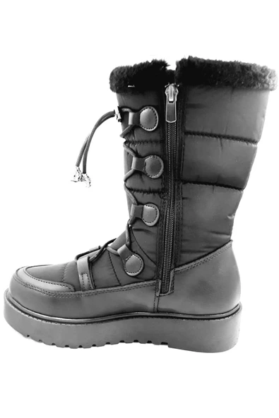 PUNTO 389041 Siyah Günlük Kar Botu - Resim 5