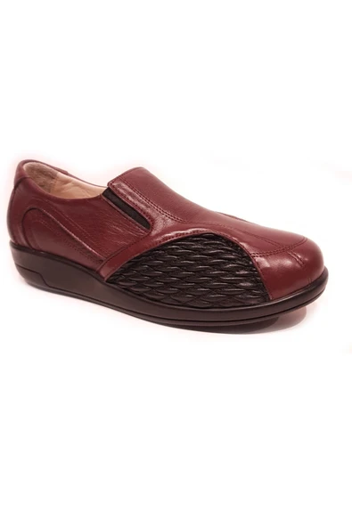 Dr.Comfort 2012 Ortopedik&Therapeutic Kemik Çıkıntısı Kadın Deri Ayk. Bordo - Resim 2