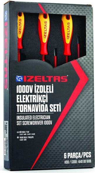 İZELTAŞ TORNAVİDA SETİ İZOLELİ 6 PARÇA - Resim 4