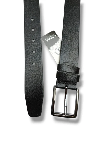 Kafka K120-26 Hakiki Baskı Deri Erkek Kemer 135 Cm - Resim 8