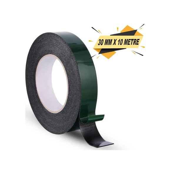 ÇİFT TARAFLI BANT KÖPÜK 30 MM 10 METRE ürün görseli