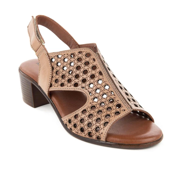 Hush Puppies Fito 624216 Hakiki Deri Kadın Sandalet Sand ürün görseli