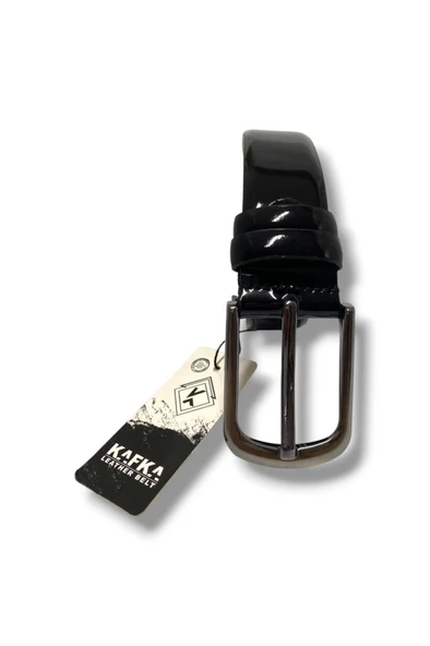Kafka K140-26 Hakiki Rugan Deri Klasik Erkek Kemer 110 Cm - Resim 3