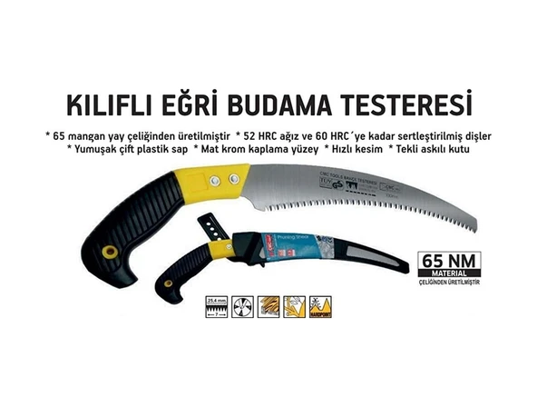 CMC TESTERE EL EĞRİ 3515 - Resim 2