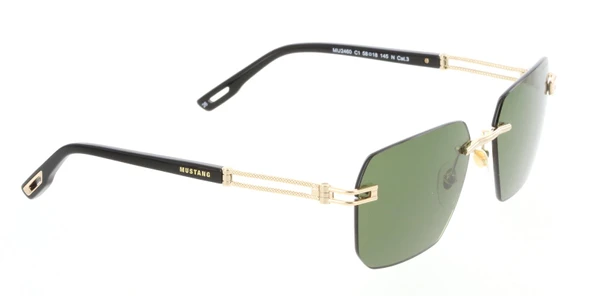 Mustang MU2460-01 58 Erkek Güneş Gözlüğü - Resim 3