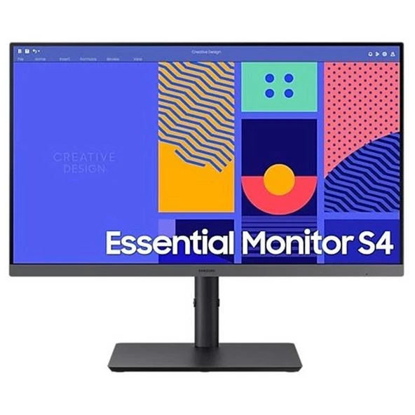 Samsung Essential LS24C432GAUXUF 24" FullHD 100Hz 4ms IPS Monitör ürün görseli 1