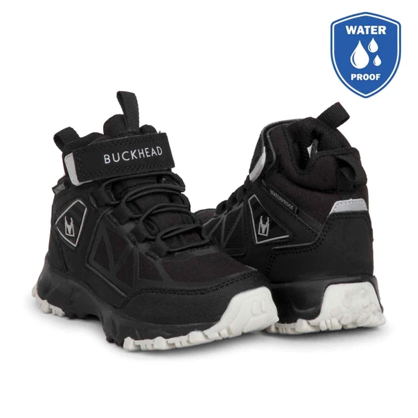 Buckhead Buck3040 Alaska WATERPROOF Çocuk Bot Siyah - Resim 4