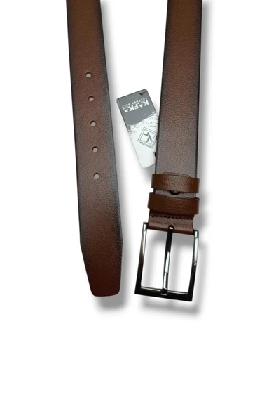 Kafka K120-26 Hakiki Baskı Deri Erkek Kemer 135 Cm - Resim 12