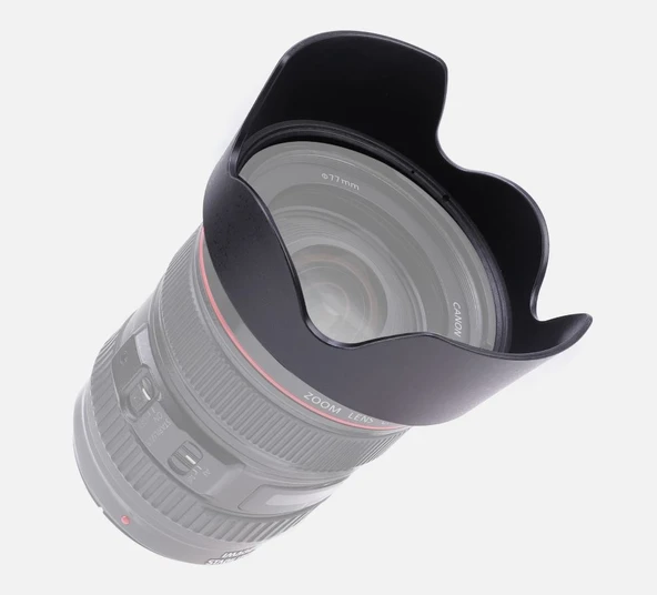 Ayex EW-83M Parasoley, Canon EF 24-105mm IS STM, EF 24-105mm L II ve EF 24-70mm f/4L Lens ile Uyumlu - Resim 3