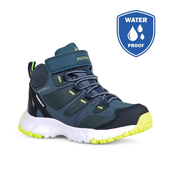 Buckhead Buck3005 Zyon  High Anatomik WATERPROOF Çocuk Bot Lacivert Yeşil ürün görseli