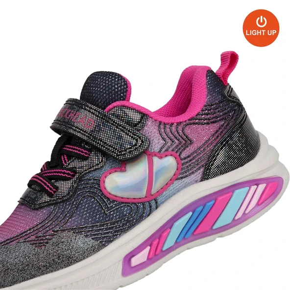 Buckhead 3042 Nina Işıklı-Anatomik Kız Çocuk Ayk. Siyah - Resim 5