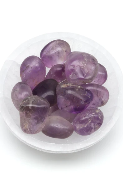 Ametist Doğal Taş Tamburlanmış Parça - Tımbıl - TMB-0175 ürün görseli 1