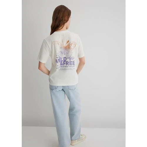 KELEBEK BASKILI TİŞÖRT - Resim 9