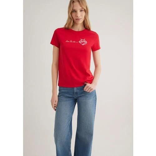 BİSİKLET BASKILI GRAFİK TİŞÖRT - Resim 5