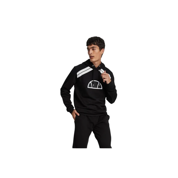 Erkek Kapüşonlu Sweatshirt - Resim 4