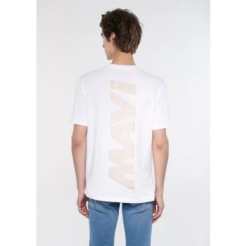 MAVİ BASKILI TİŞÖRT - Resim 8