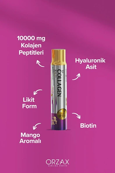 DAY2DAY The Collagen Beauty Plus 30 Tüp x 40 Ml Mango Aromalı - SKT:02/2026 - Resim 3